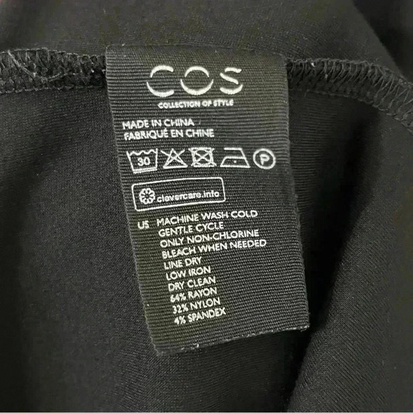 COS Knot Detail Jersey Dress - Picture 4 of 7